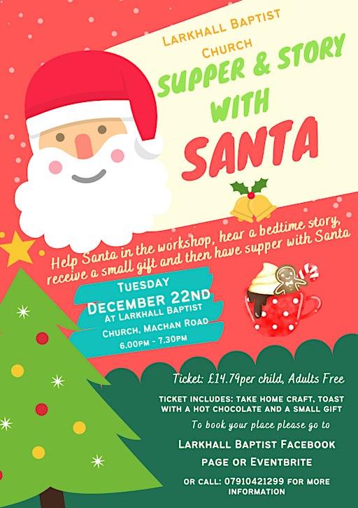 Supper & Story with Santa
