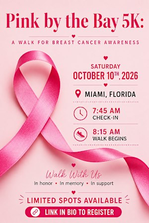 Pink by the Bay 5K: A Walk for Breast Cancer Awareness