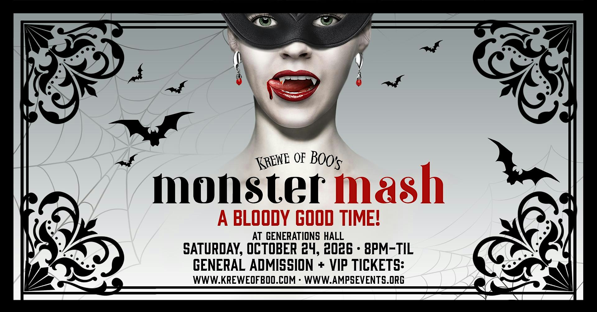 Krewe of Boo! presents MONSTER MASH 2026 (Official Parade After-Party)