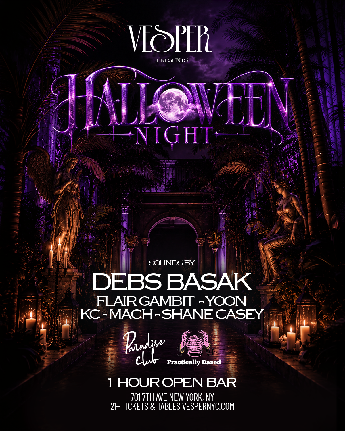 Vesper - Halloween Night At Paradise Club