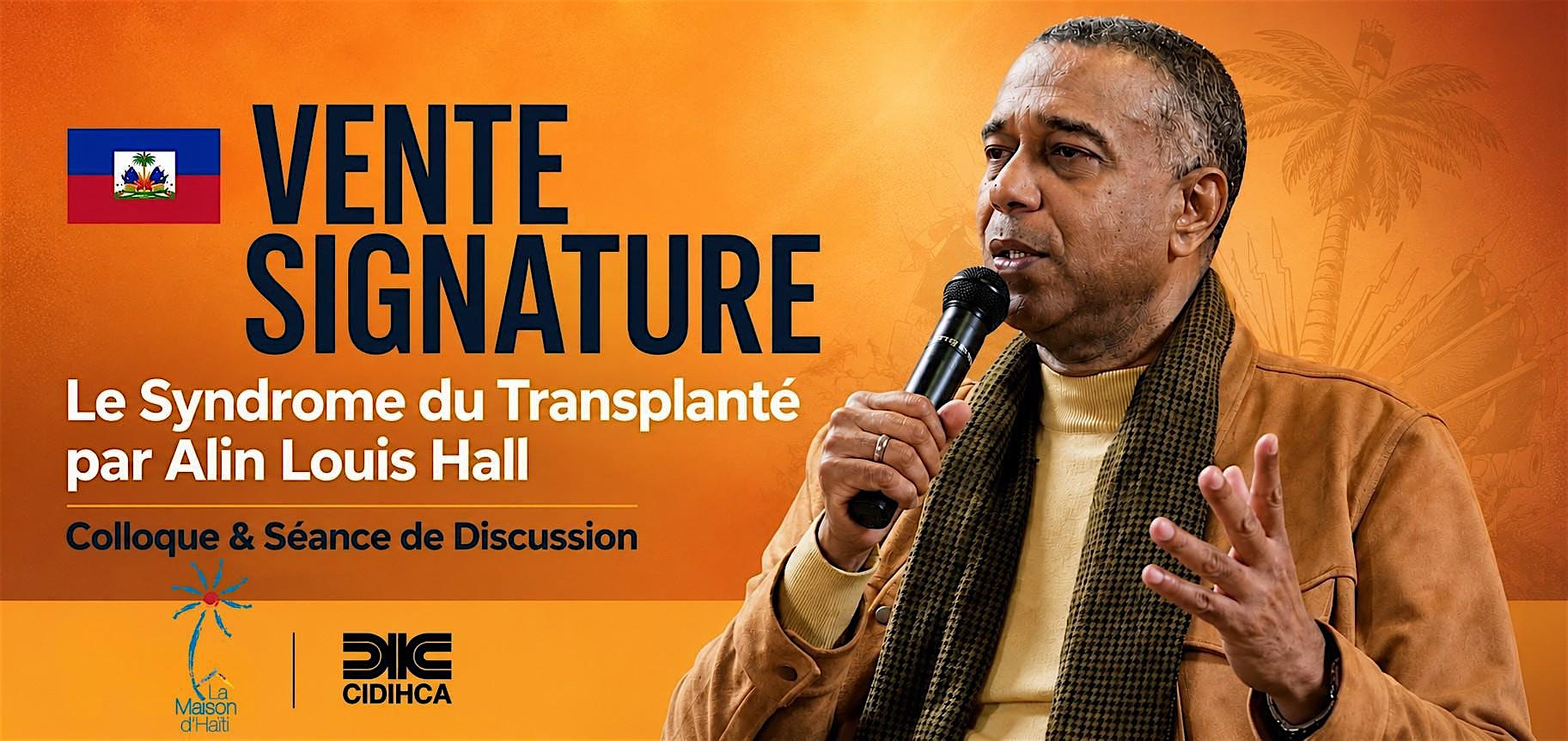 Vente-signature du livre : Le Syndrome du Transplanté