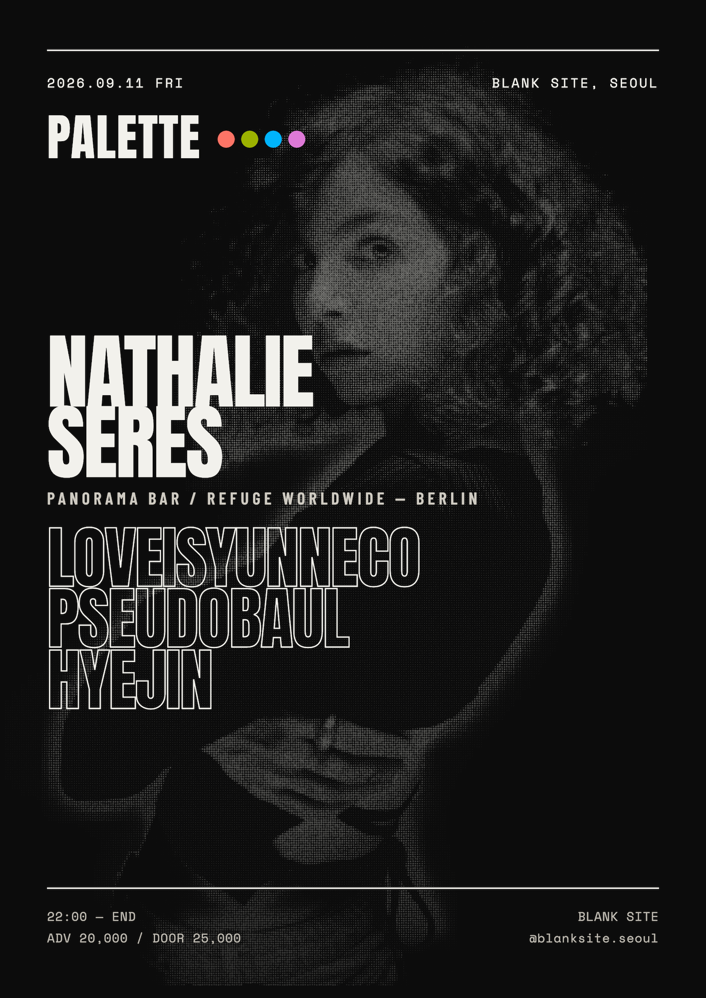 PALETTE with Nathalie Seres (Panorama Bar / Refuge Worldwide - ES/DE)