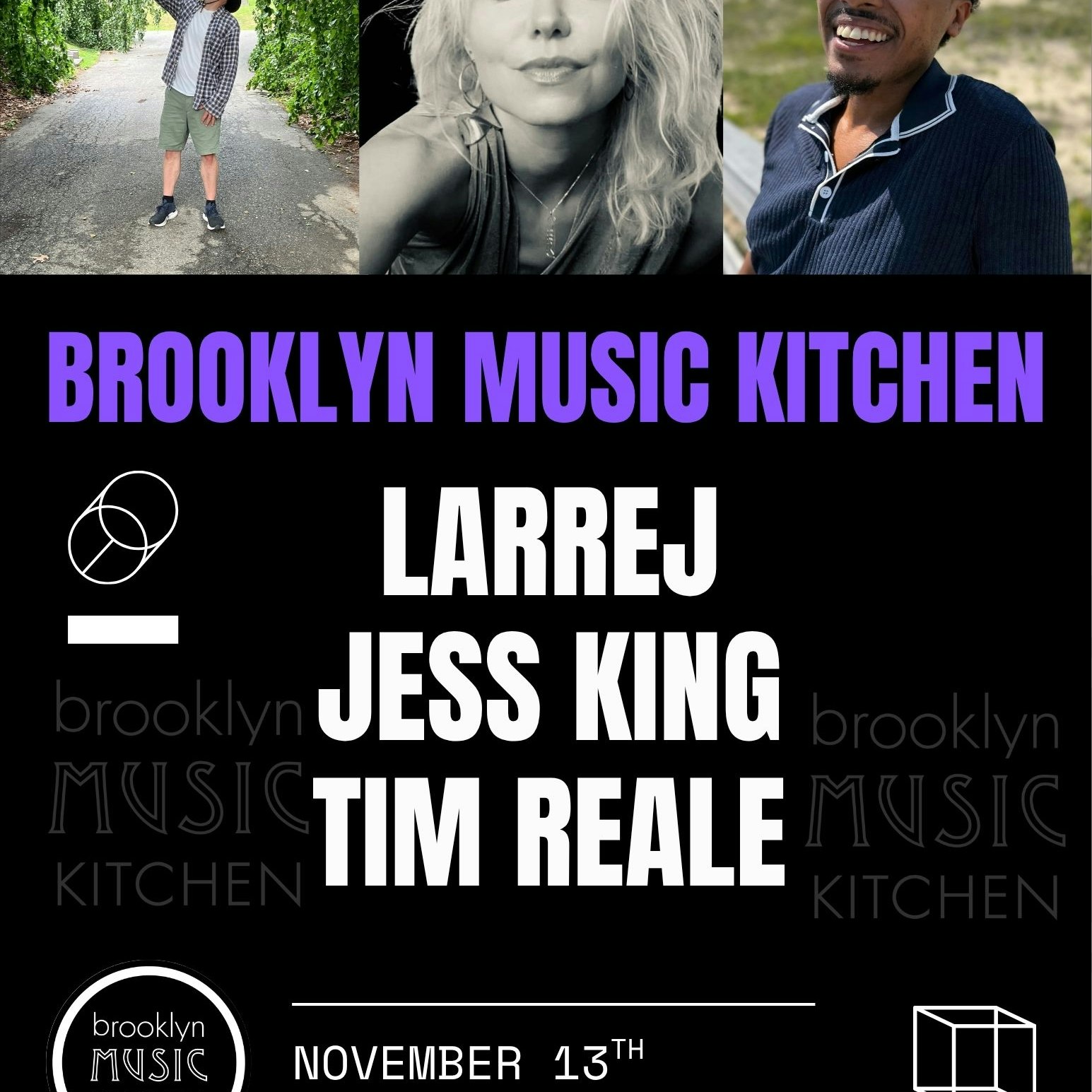 Larrej, Sydney Lea, Jess King, Tim Reale, + MORE!