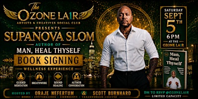 Man, Heal Thyself Book Signing