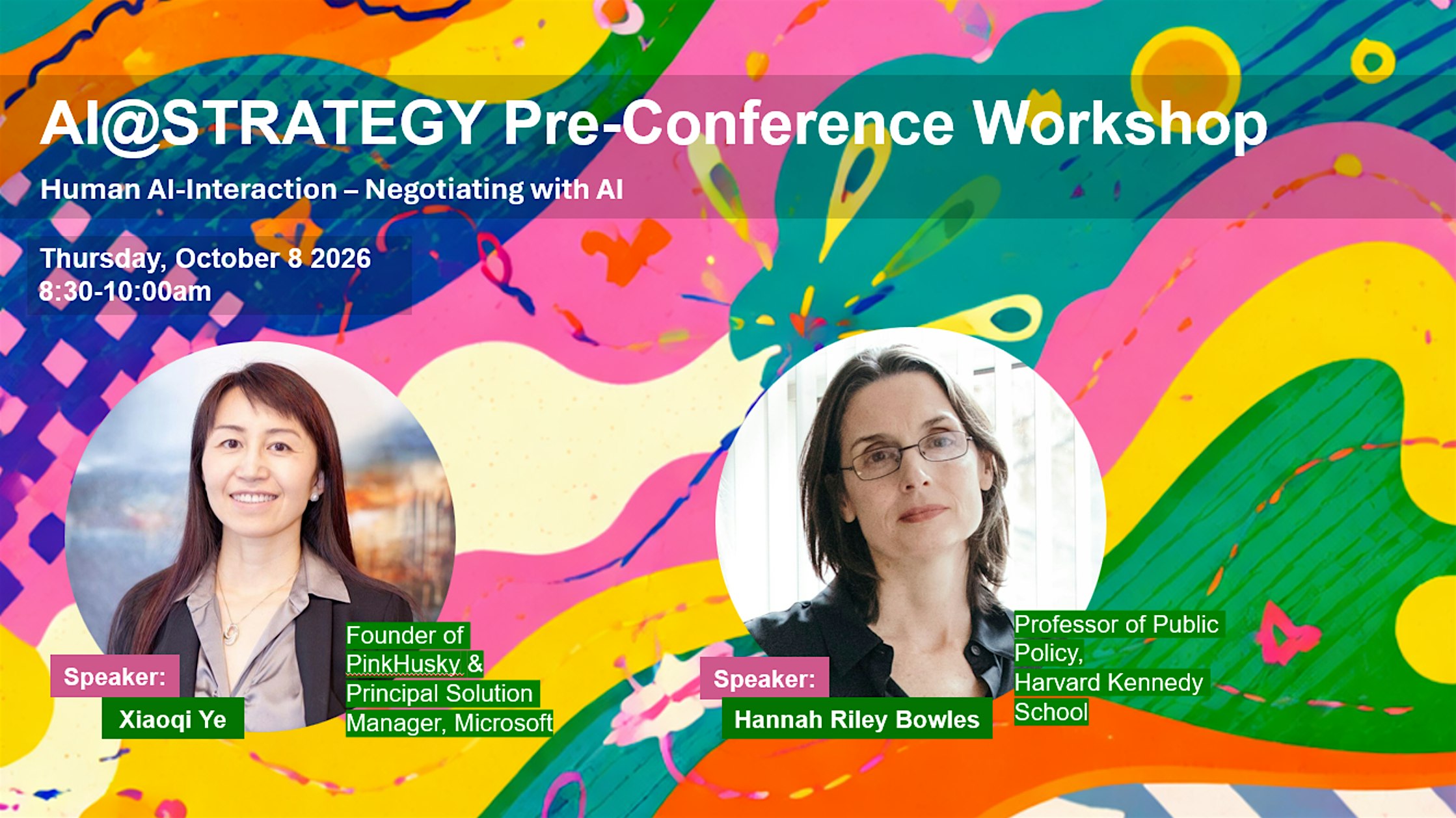 AI@STRATEGY Pre-Conference Workshop: Sameer Srivastava & Robert Mahari