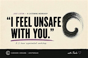 Just Listen – A 2-Hour Workshop to Transform How You Connect