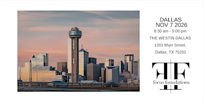 FOUNDATIONS WORKSHOP -DALLAS 2026