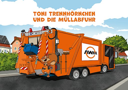 Toni Trennhörnchen & die Müllabfuhr - Erzähltheater für Kids (5-8 Jahre)