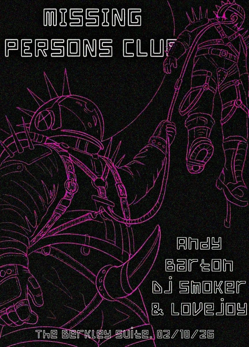 Missing Persons Club (Free tickets)