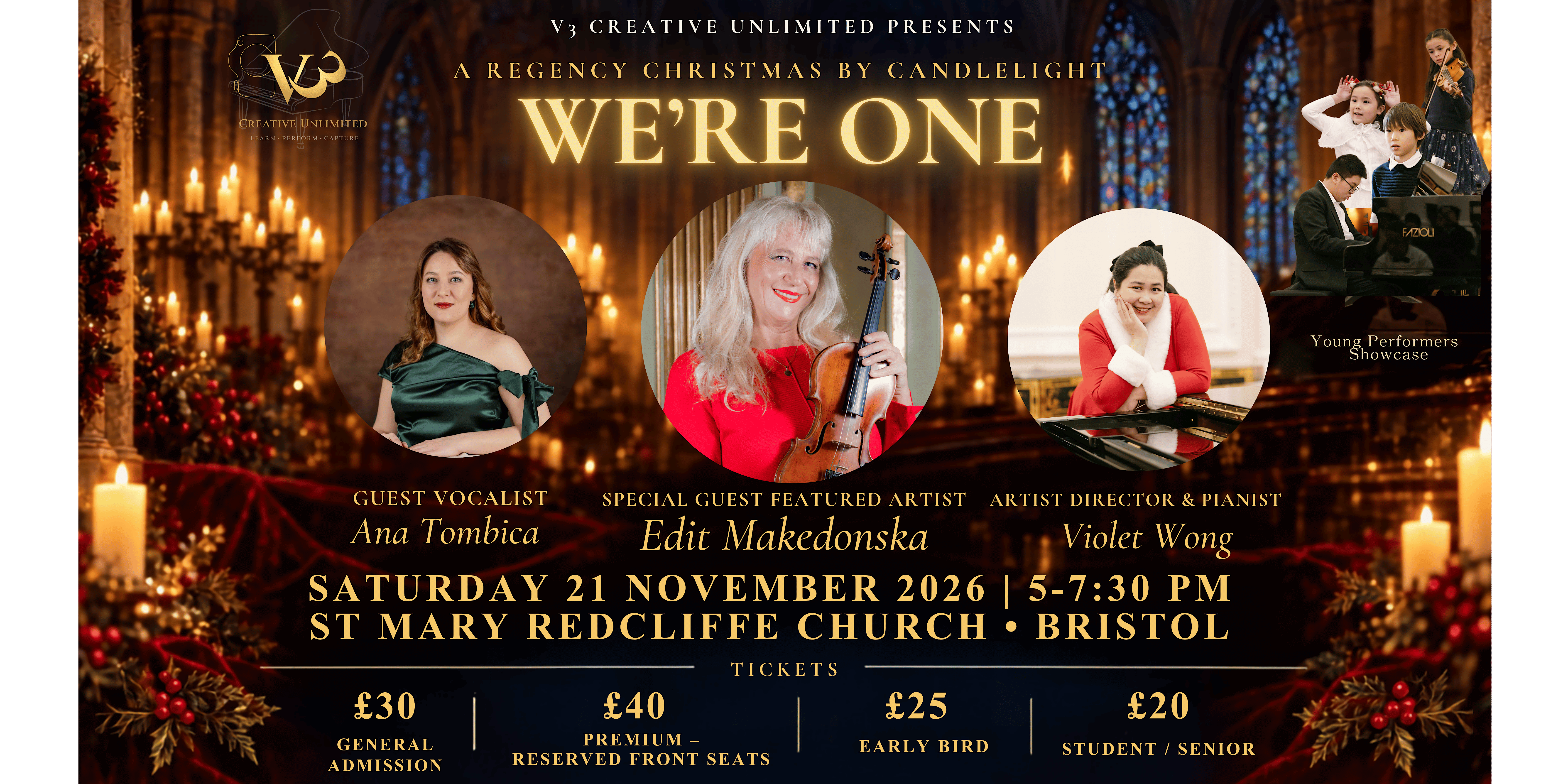 A Regency Christmas by Candlelight: We’re One 2026