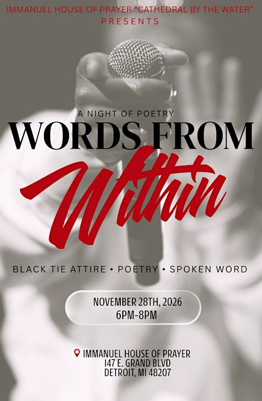 Words from Within: A night of Poetry