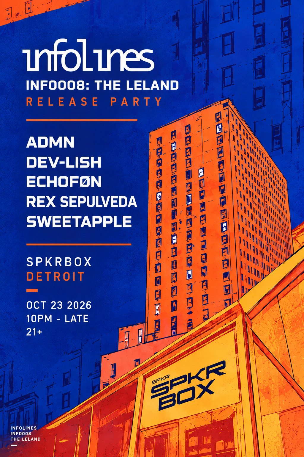 Infolines The Leland Release Party
