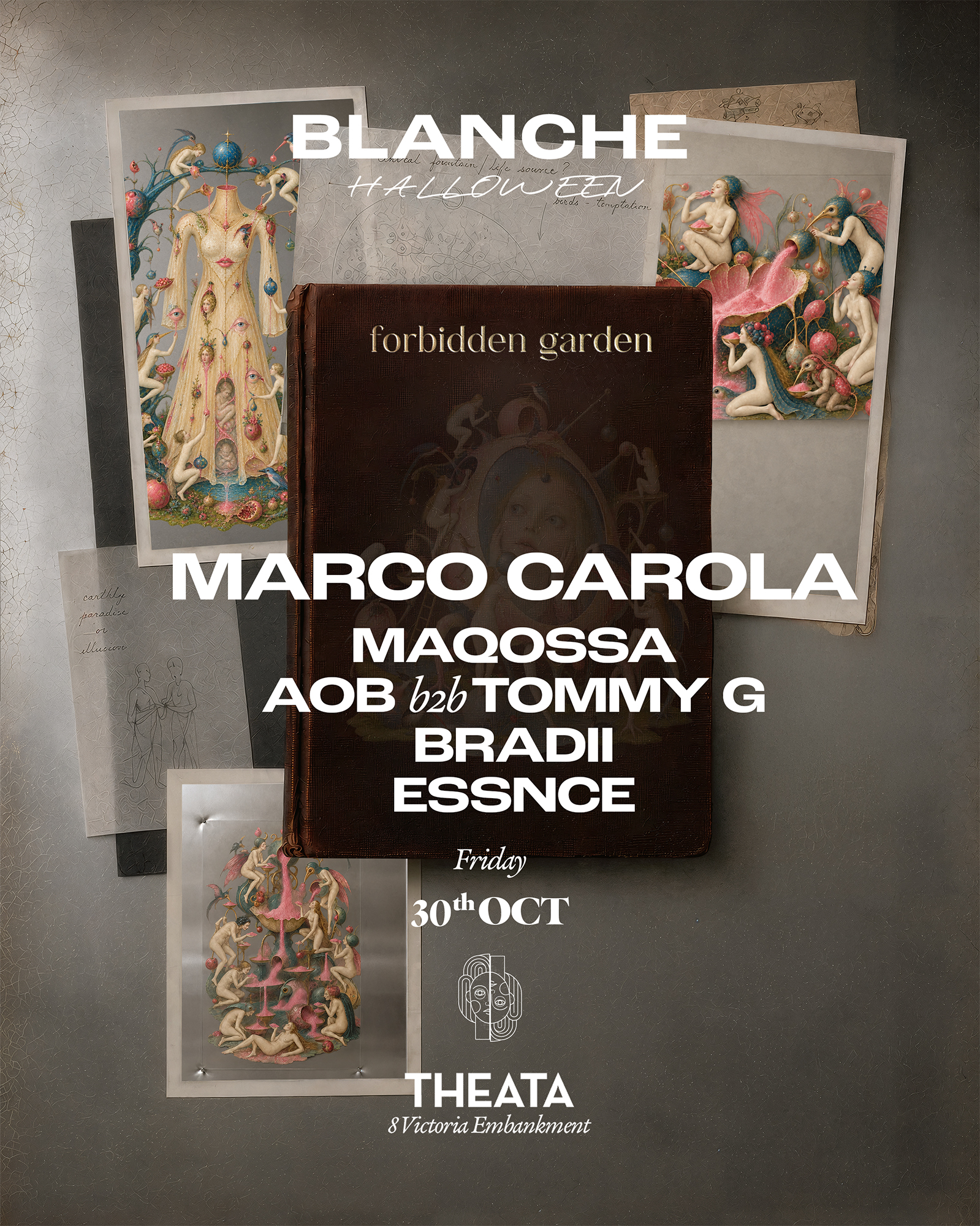 Blanche Halloween with Marco Carola