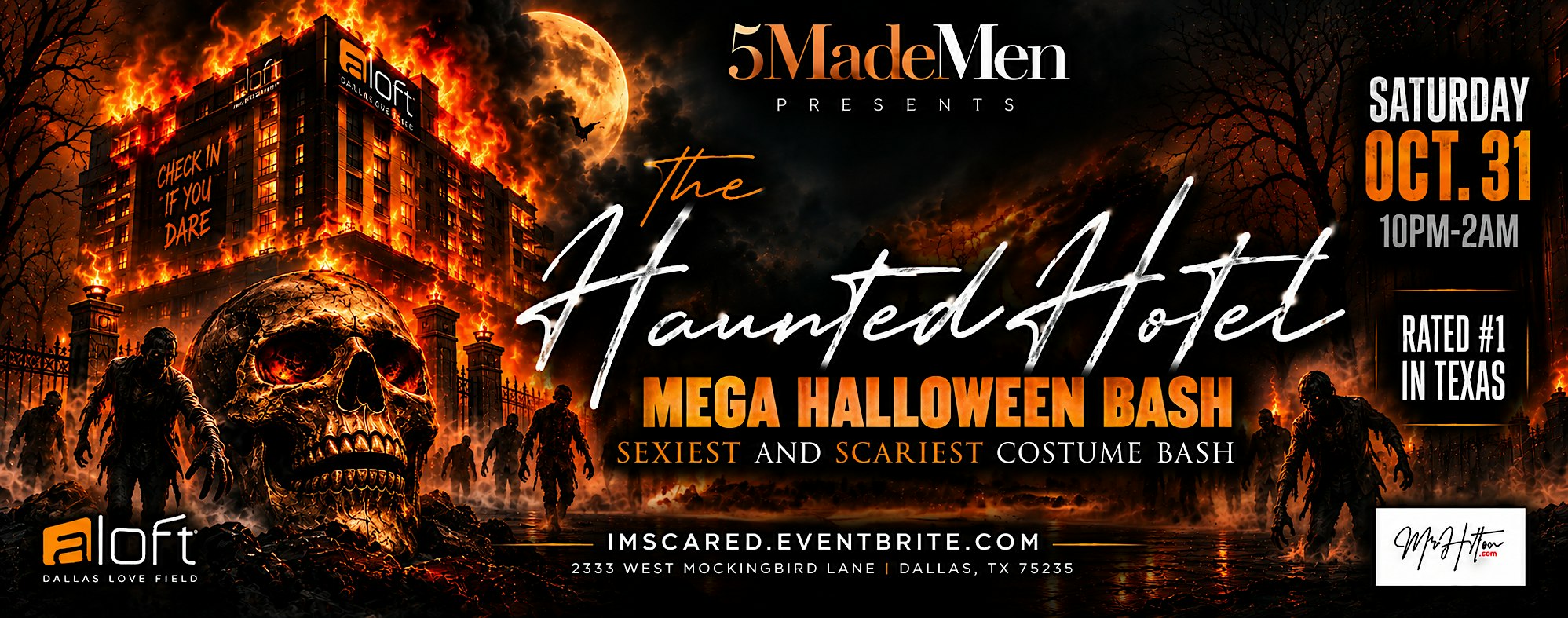 HAUNTED HOTEL MEGA HALLOWEEN BASH