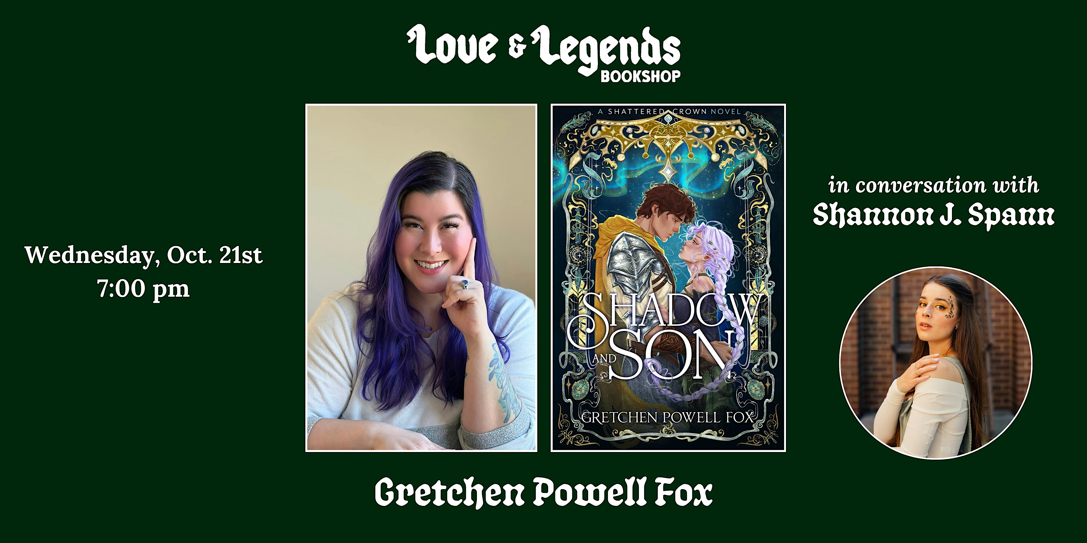 SHADOW & SON: Gretchen Powell Fox in conversation with Shannon J. Spann