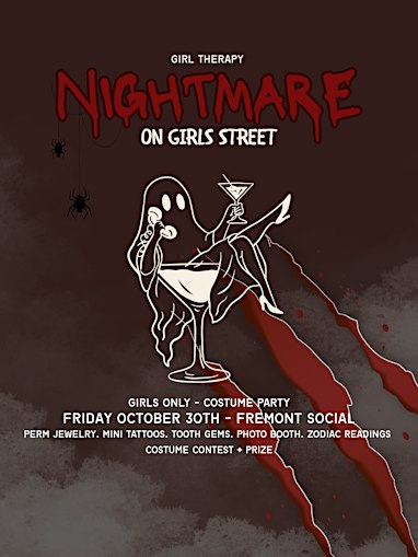 Girls Only Halloween Costume Party