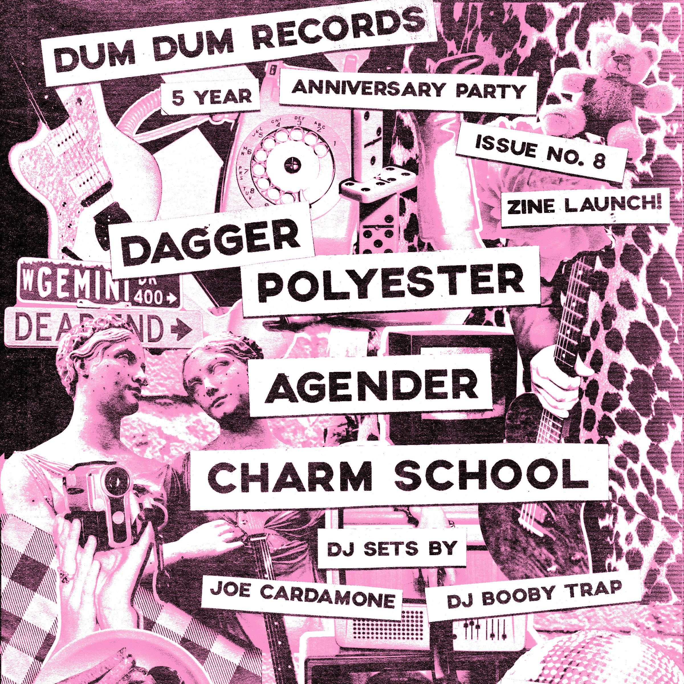 Dagger Polyester, Agender, Charm School & more