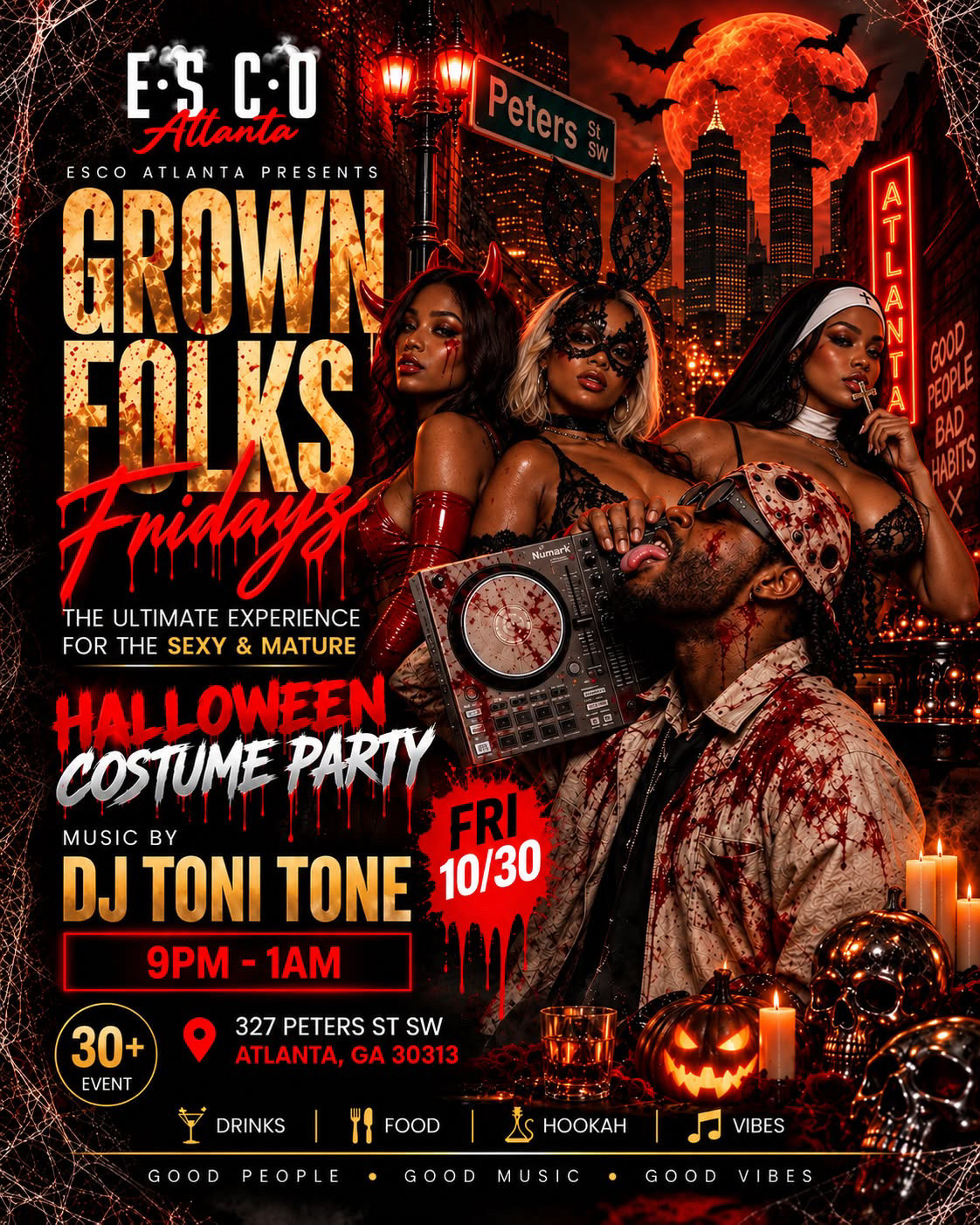 Grown Folks Fridays: Halloween Costume Party