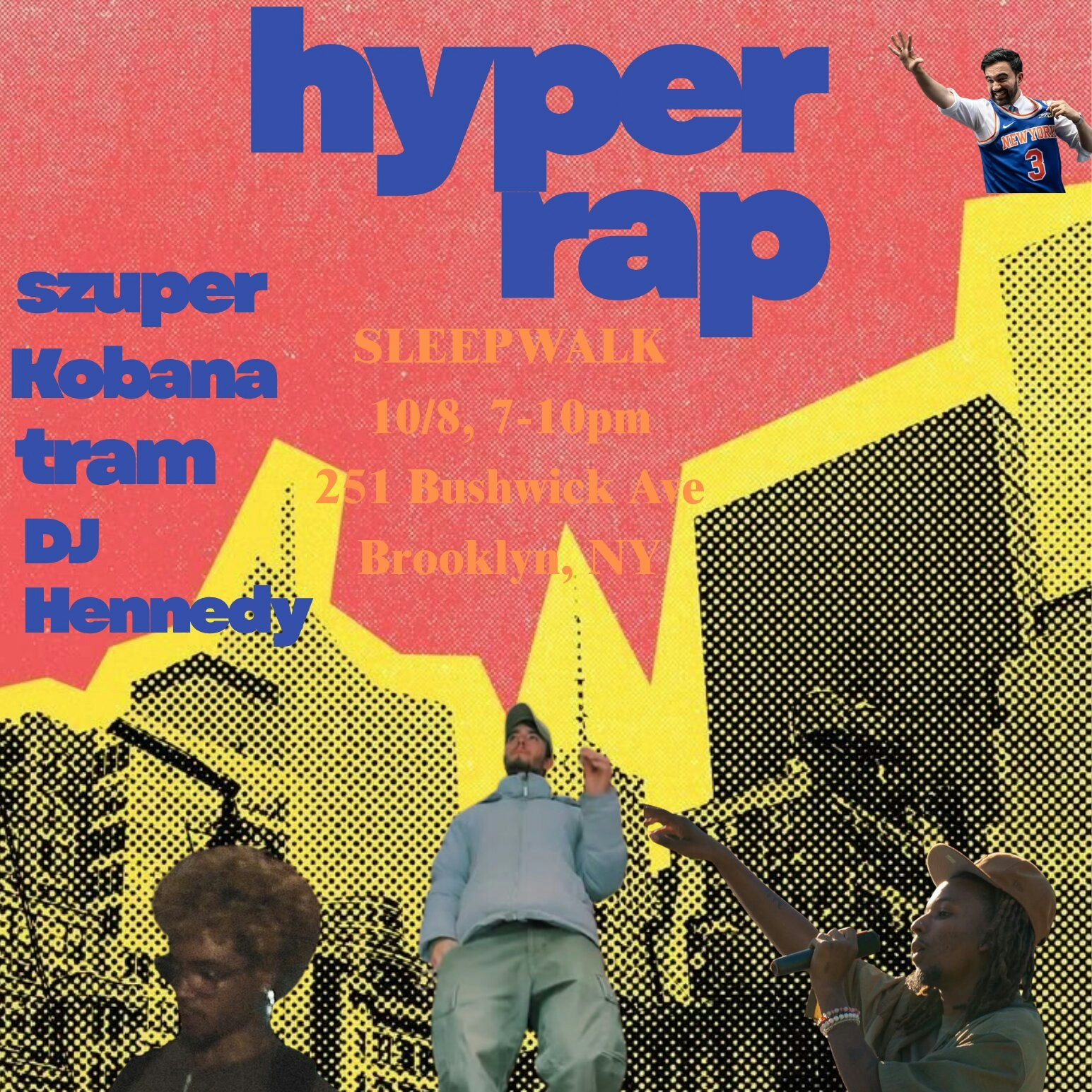HYPER RAP: Szuper, Kobana, DJ Hennedy