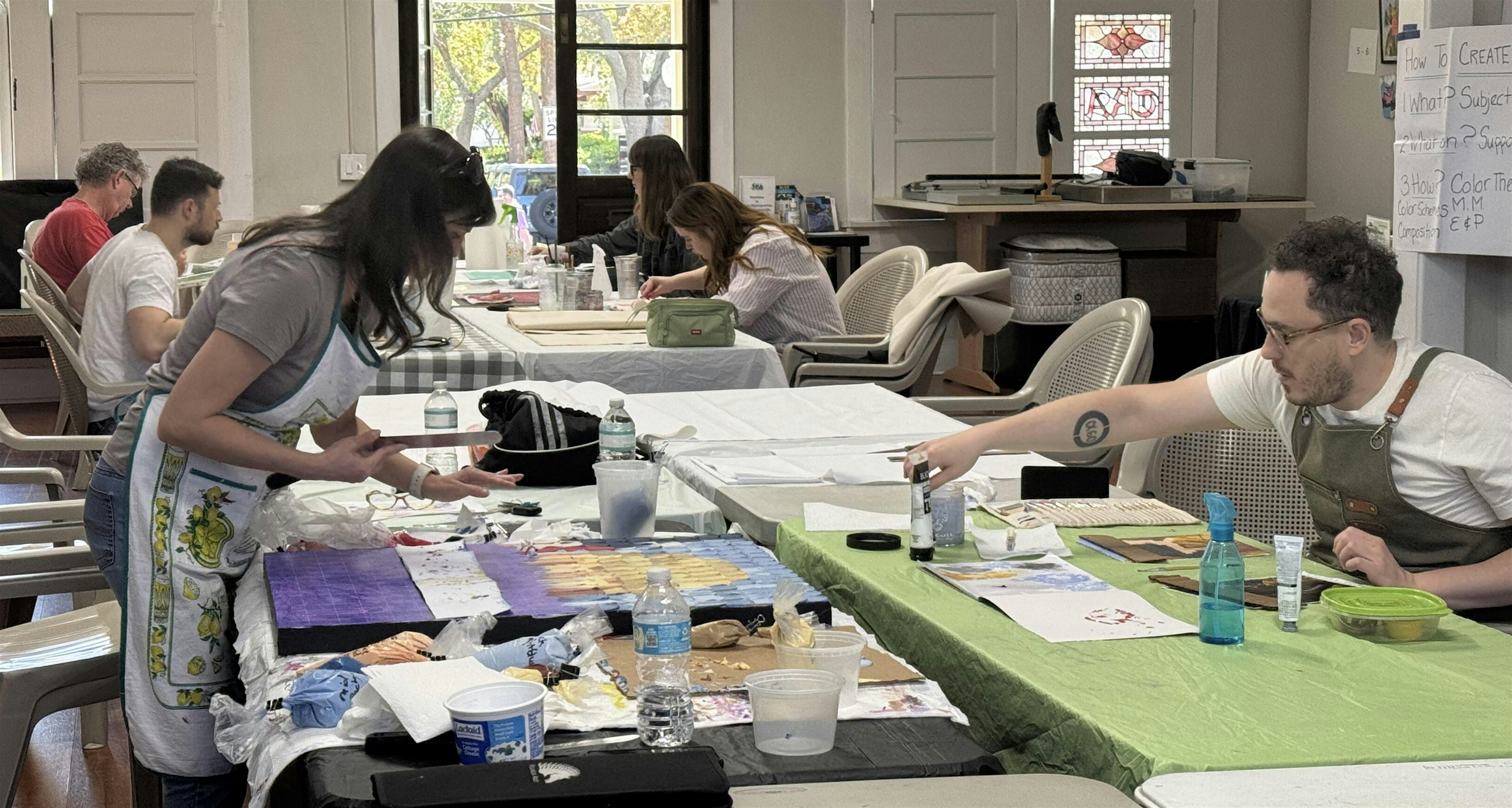 Painting and Drawing Class: Creative Concepts