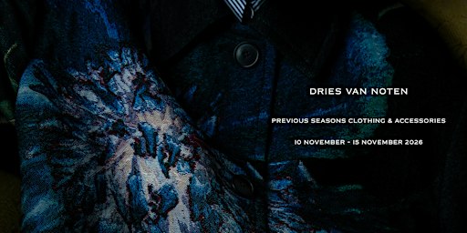 Sale of Previous Seasons Clothing and Accessories - Dries Van Noten