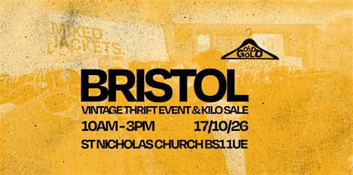 17th October - Bristol's BEST Vintage Thrift Event & Kilo Sale