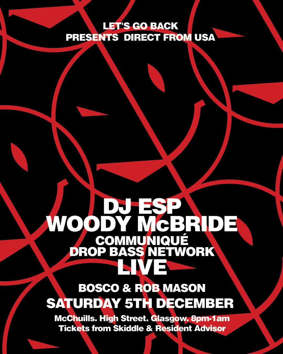 Let's Go Back presents Direct From The USA: Woody McBride