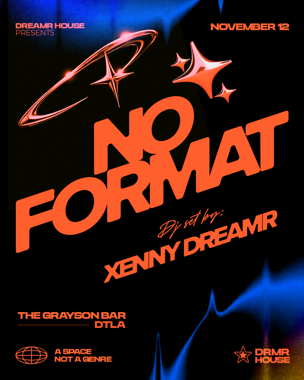 No Format! (A Space, Not A Genre) sounds by: XENNY DREAMR
