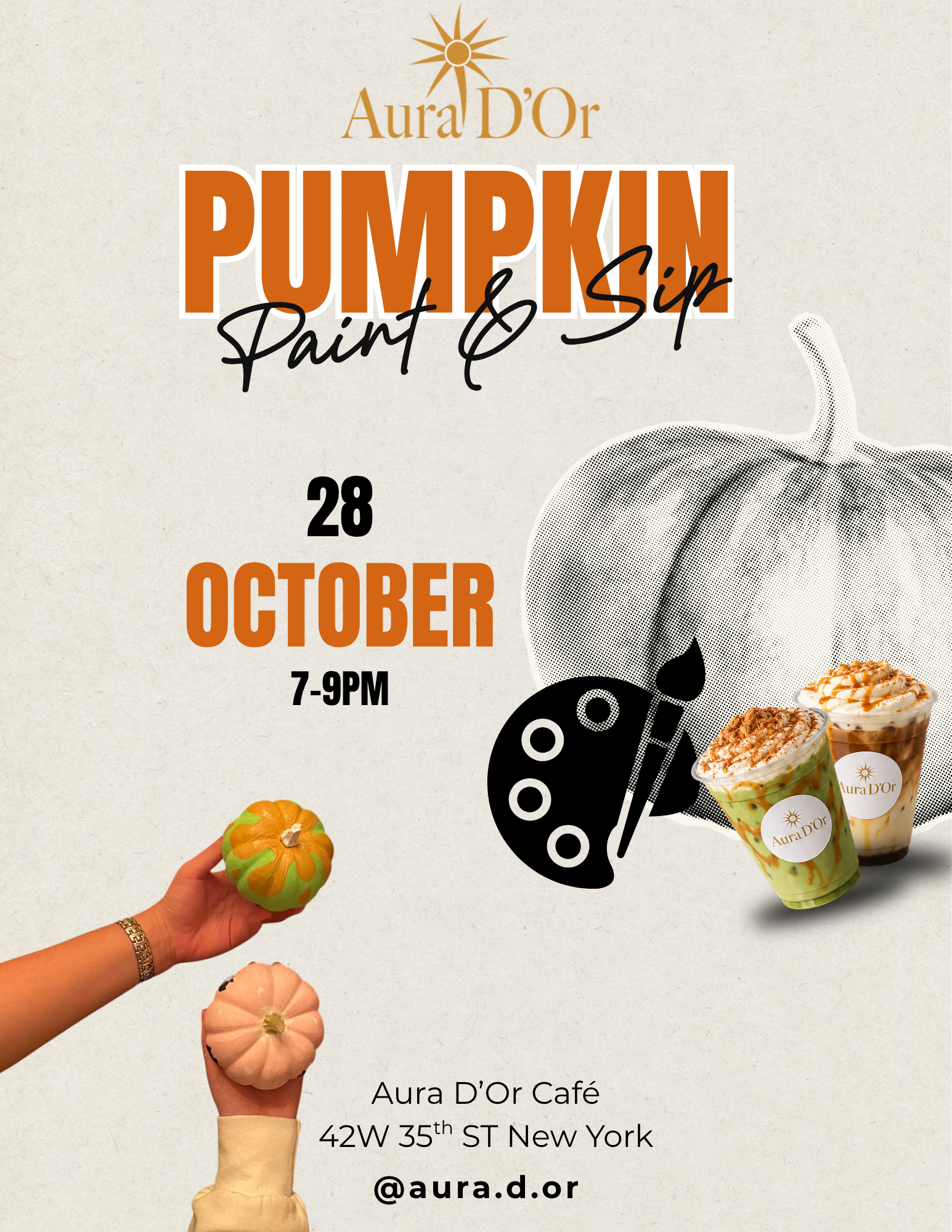 Pumpkin Paint & Sip