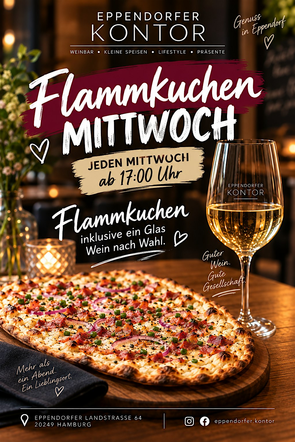 FLAMMKUCHEN MITTWOCH