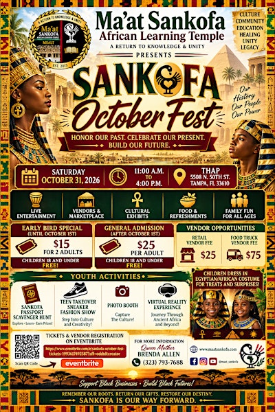 Sankofa October Fest