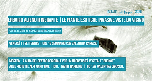 ERBARIO ALIENO ITINERANTE | Le piante esotiche invasive viste da vicino