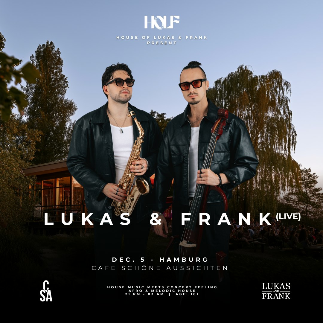 Lukas & Frank live in Hamburg 2026