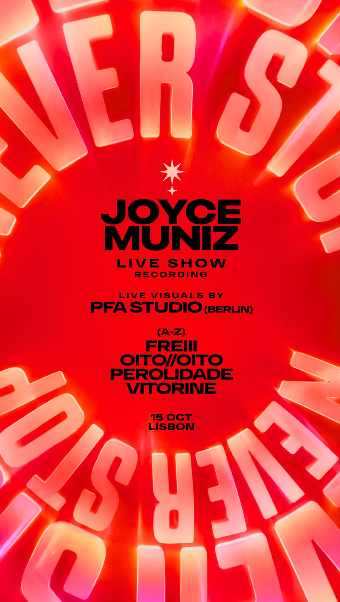 Never Stop Ps Joyce Muniz Live Show Recording & More ✷✦✷✦