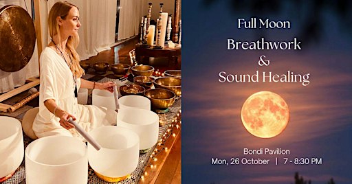 Full Moon Breathwork & Sound Healing – Bondi