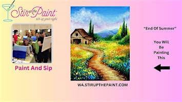 Bellevue Paint and Sip, Paint Party, Paint Night  With Stir Up The Paint