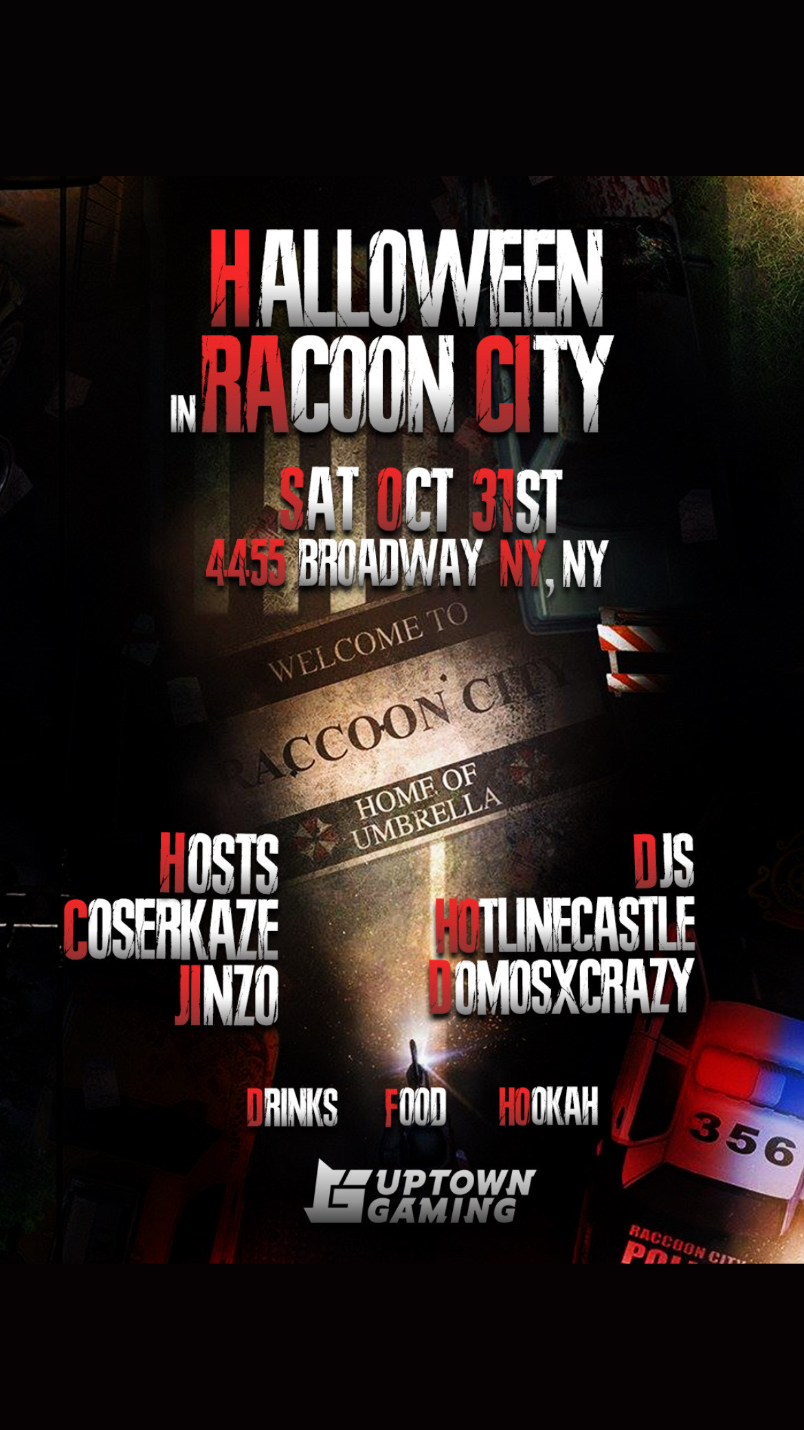 Halloween In Racoon City @UG_NYC