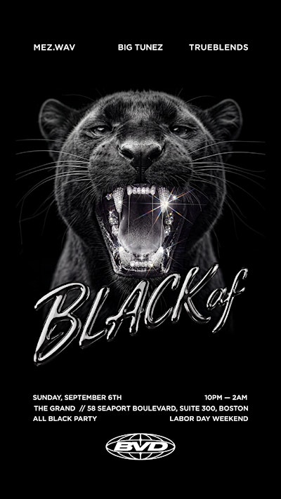 ♣️♠️BLACK AF: ALL BLACK PARTY♠️♣️ @ THE GRAND - FR❄️ST FGXzotix