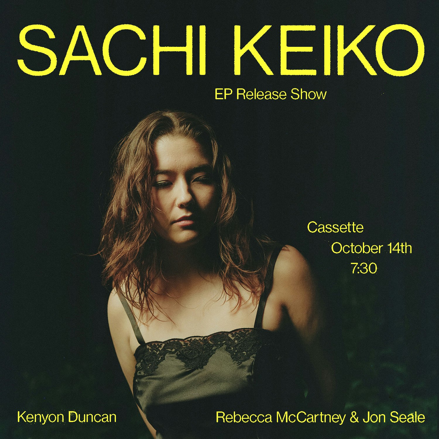 SACHI KEIKO (EP RELEASE), REBECCA MCCARTNEY & JON SEALE, KENYON DUNCAN