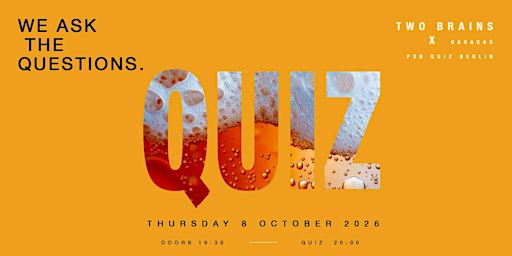 English Pub Quiz - The Late Night Show