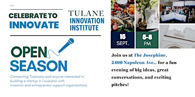 Celebrate Innovation & Open Season Pitch Competition