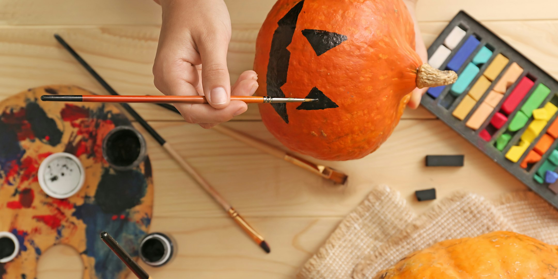 Pumpkin Painting at Rising Tides