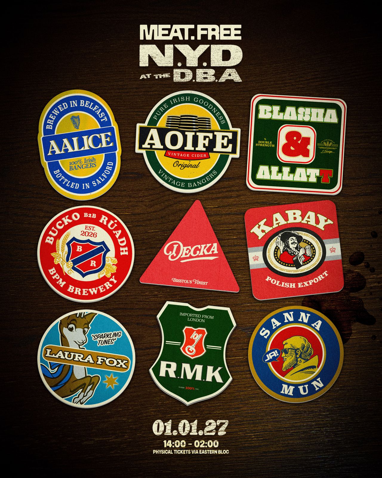 Meat Free NYD Party 2027