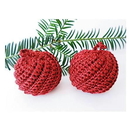 Atelier boule de Noël en crochet