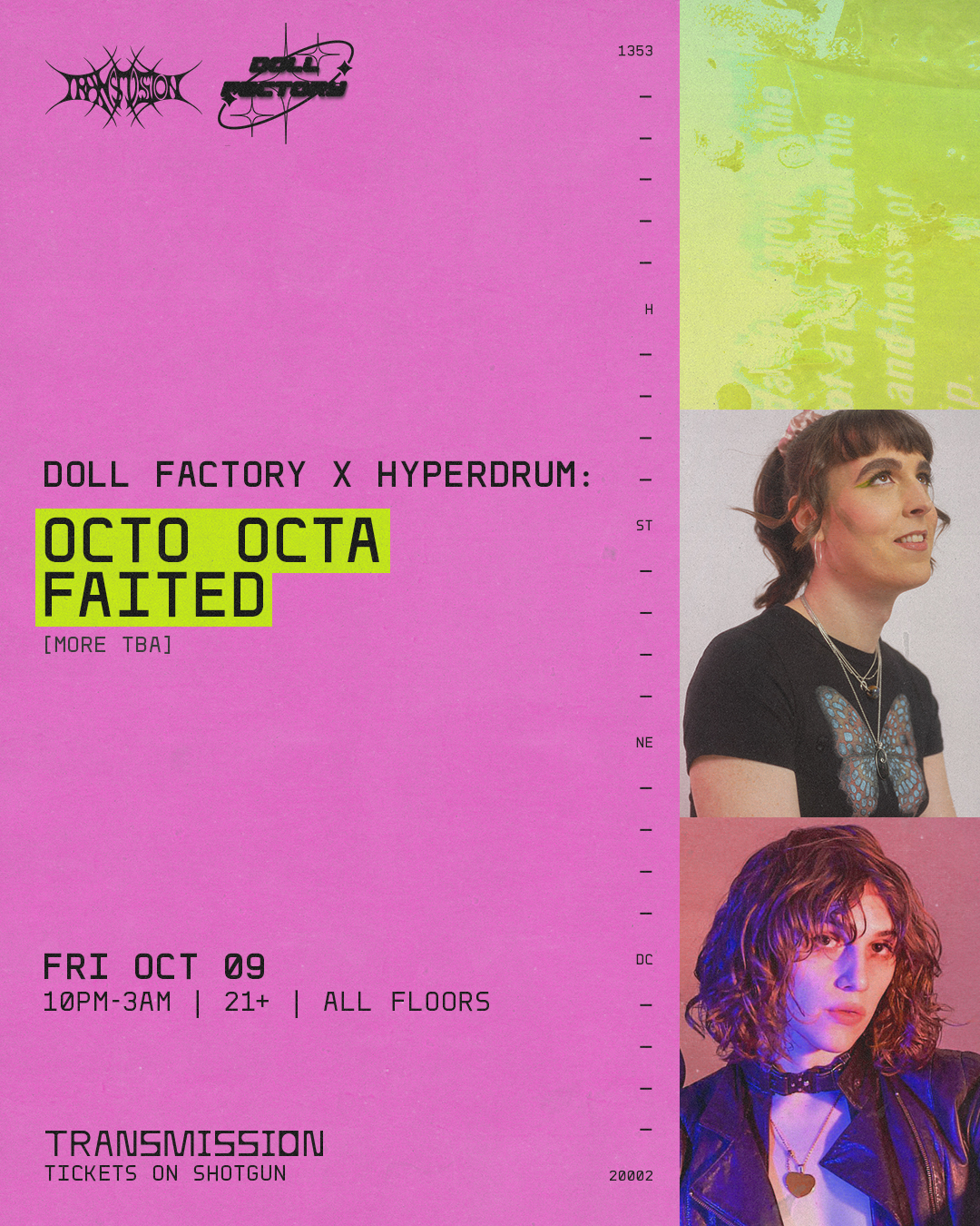 Octo Octa & Faited pres. by Doll Factory x Hyperdrum