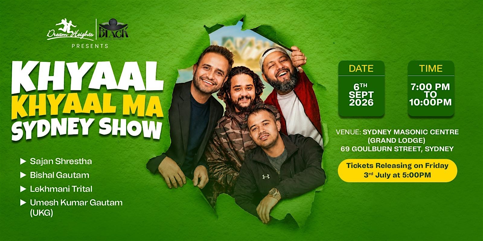 KHYAAL KHYAAL MAA SYDNEY SHOW