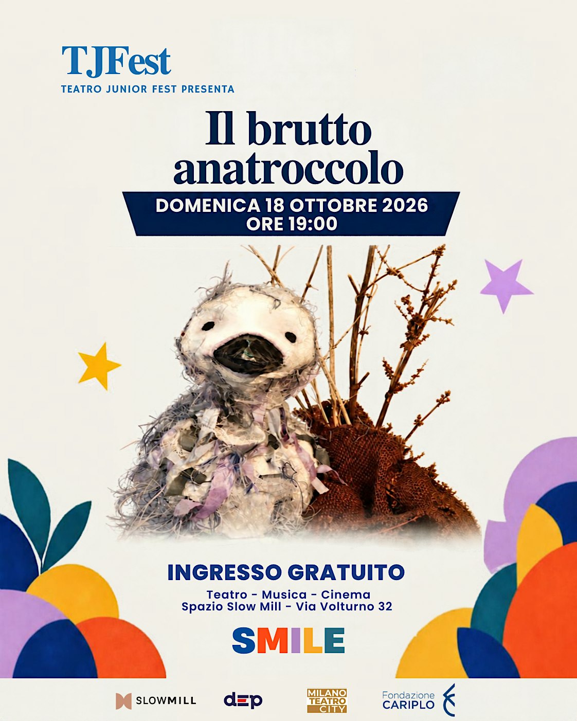Il brutto anattroccolo - Spettacolo gratuito di teatro ragazzi