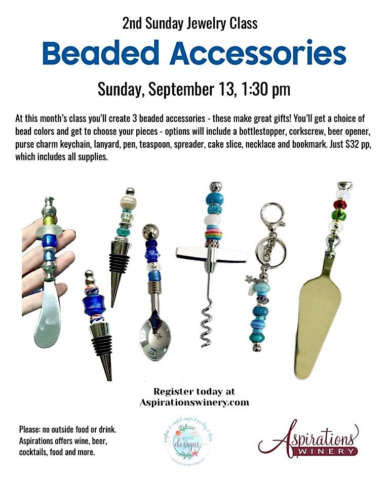 Jewelry Making Workshop | Aspirations Winery Clearwater