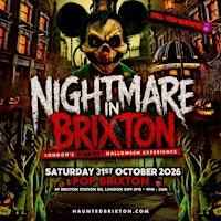 Nightmare In Brixton - London's Biggest Halloween Party - 1000+ Ravers