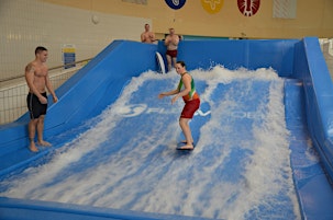 Surfing on the Flo Rider - Free (Refundable Attendance Deposit)